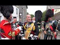 An Emotional Final Parade And Farewell For Drum Major David Rae At 2019 Tomintoul Highland Games