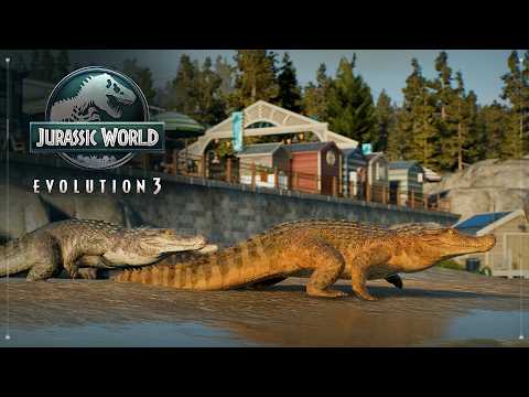 Jurassic World Evolution 3 | Crocodilia Coast - Species Trailer