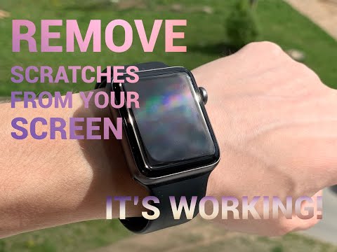 100% Works!! How to Remove all Scratches from your Apple Watch | iPhone | Phone