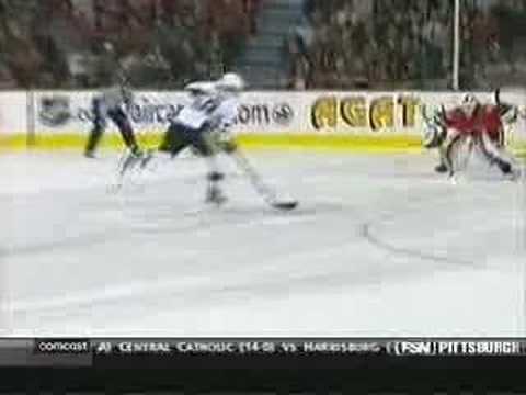 Pittsburgh Penguins vs. Calgary highlights [12-6-07]