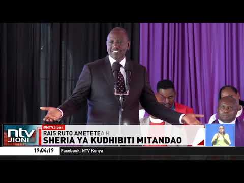 Rais Ruto atetea sheria ya udhibiti wa mitandao aliyotiia saini Oktoba 15 siku aliyoaga Raila Odinga