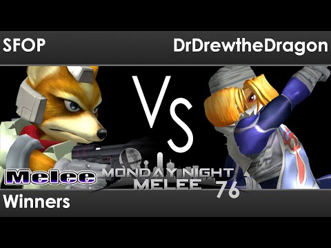 MNM 76 - AWOL | SFOP (Fox) vs DrDrewtheDragon (Sheik) Winners - Melee