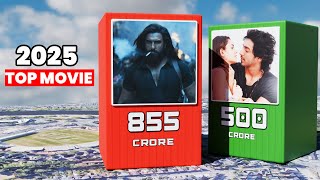 Highest Grossing Indian Movies - 2025 || Dhurandhar, Saiyaara, Etc