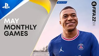 PlayStation  FIFA 22 – Monthly Games Trailer | PS5 & PS4 anuncio