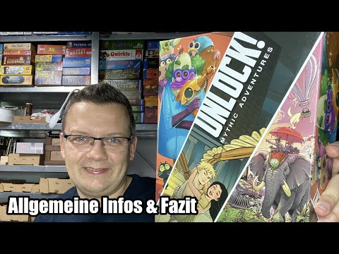 Unlock - Mythic Adventures - Lohnt sich die aktuelle Box? kooperativ mit App spielen - ab 10 Jahren