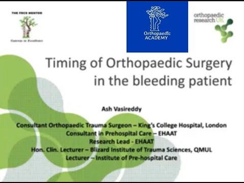 Timing of Orthopaedic Surgery in Bleeding Patients