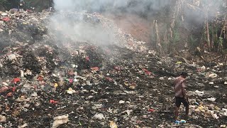 video: How British councils are sending recycling to Indonesia, where it is burnt on unauthorised dumps