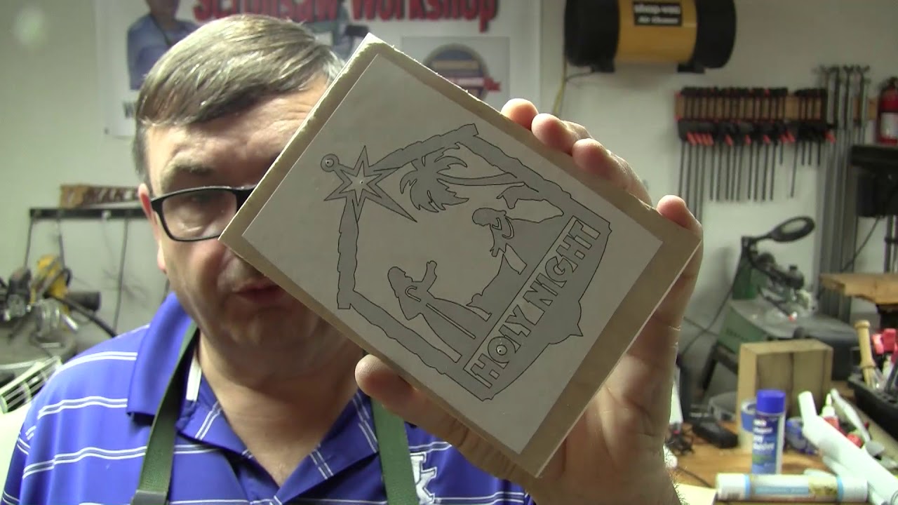 Peel and Stick for Scroll Saw Patterns.