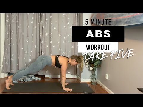 Five Minute Ab Workout - Take Five (Day 14)