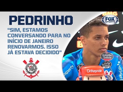 CORINTHIANS AO VIVO! Veja entrevista coletiva de Pedrinho