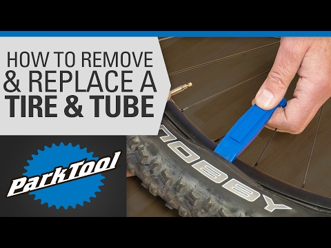 How to remove and install a bicycle tyre & tube