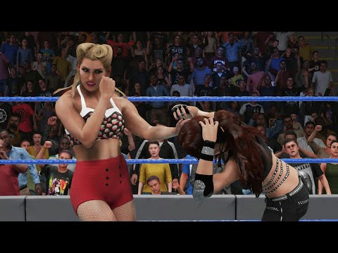 WWE 2K19 - MARIA KANELLIS VS LACEY EVANS | SmackDown Live