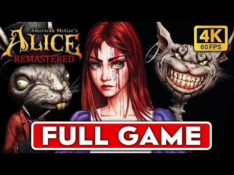 AMERICAN MCGEE'S ALICE Remastered | Full Game Movie | Longplay Walkthrough Gameplay | No Commentary