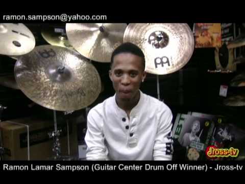 James Ross @ Ramon Lamar Sampson (Guitar Center Drum Off Winner) - Jross-tv