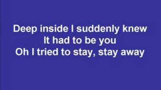 Boyzone - I&#39;ll be there (lyrics + pics)