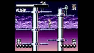 Wolfchild Sega Genesis Stage 1 Gameplay