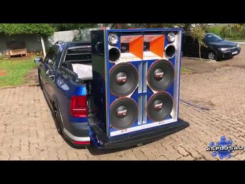 Saveiro Cross Explosão | 4 Falantes Shiver 3.8 | Grave Forte