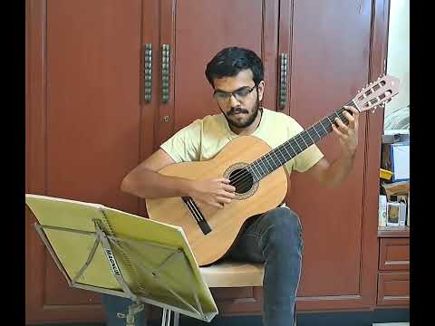 | Caprice in D Minor | Matteo Carcassi | Guitar cover by R. Jeyatheerthan
