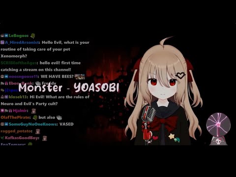 Evil Neuro sings Monster (yoasobi)「怪物」by YOASOBI [Karaoke Cover Version] w/subtitle