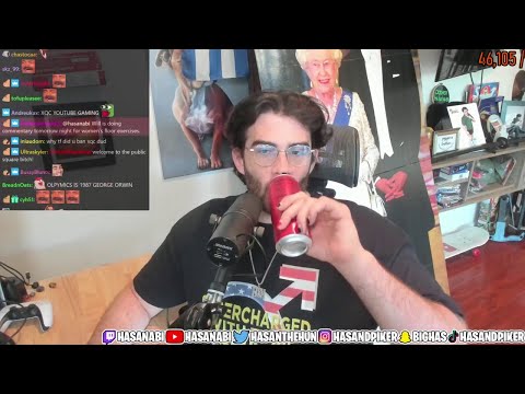 1/2 HasanAbi July 28, 2021 – DaBaby Homophobia, Simone Biles Olympics, Student Debt, Save The Kids!