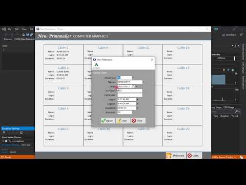 New Print-maker Cyber Cafe Timer using VB.NET and MS Access with Source Code | SourceCodester