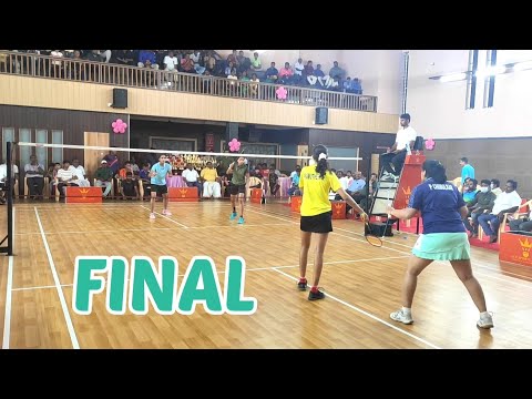FINAL - Women Doubles || Anitha Parthiban Trophy || Karnataka Vs Tamil Nadu Ace Sports Zone Tanjore