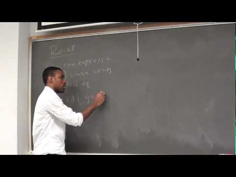 Math 392 Lecture 2 - Vector curves, arc length, vector fields and their graphs