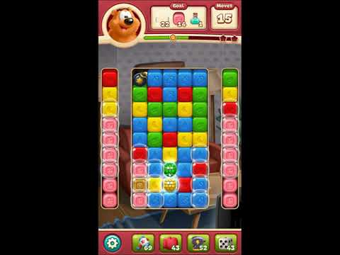 Toon Blast Level 2857 - NO BOOSTERS 🐻🐺🐱 | SKILLGAMING ✔️