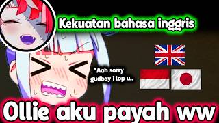Haruka KESUSAHAN Ngikutin Ollie Pake Inggris ww..【Hololive】
