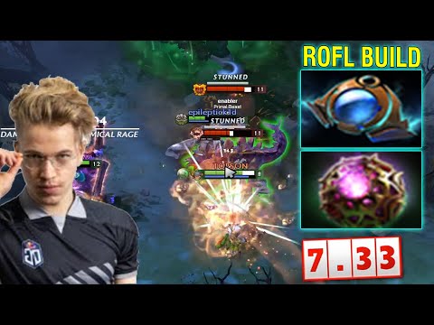 Topson [Techies] Support Best Build Aether Lens + Octarine Core - Dota 2 Pro Gameplay 7.33