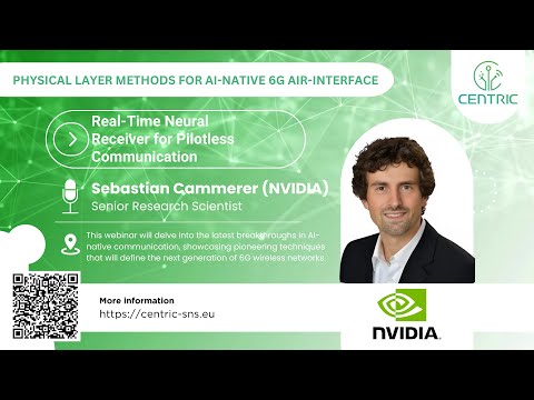 Sebastian Cammerer (NVIDIA): Real-Time Neural Receiver for Pilotless Communication