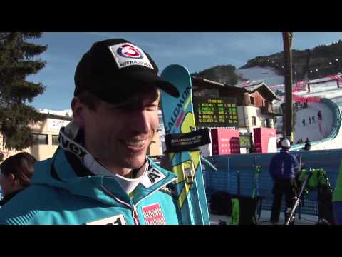 BORMIO DH 2012 - Hannes Reichelt post-race interview