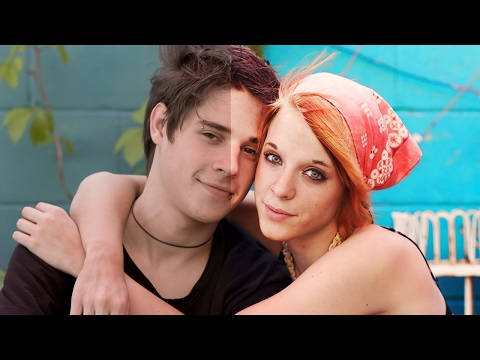 Neon Glow Effect Portrait Photoshop Tutorial