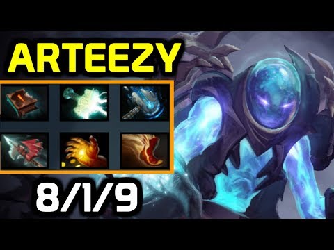 How to Arc Warden with Necro 1 RUSH - Arteezy Arc Warden full gameplay w/ Ninjaboogie vs Kuku^, Tims