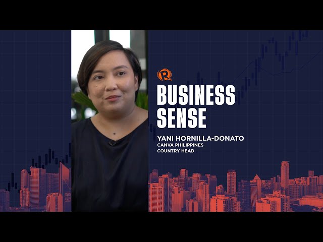 Business Sense: Canva Philippines country head Yani Hornilla-Donato