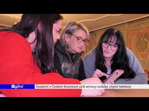 Mezigenerační setkání v knihovně, náhled videosekvence