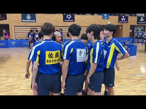 経済学科 【煽りPV】堺インカレ、開幕。【関西学院大学体育会卓球部】