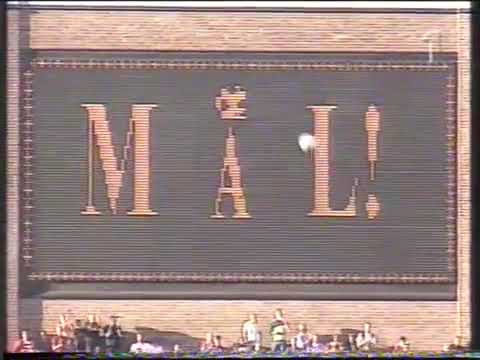 Sammandrag från SVT: Djurgården - Malmö 4-1 (Allsvenskan 1999, omgång 12)