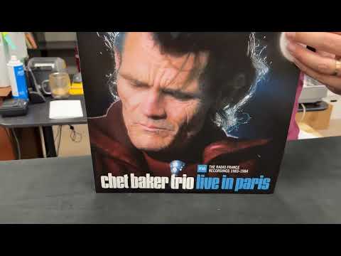 Chet Baker - Live In Paris The Radio France Recordings - Unboxing Record Store Day April 23 2022 RSD