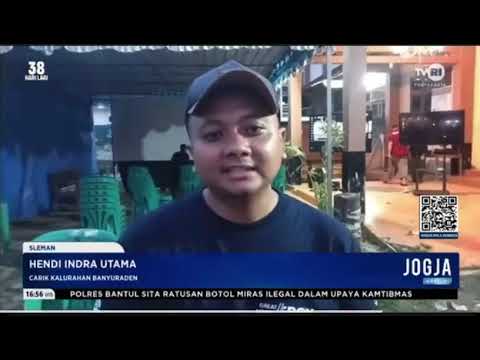 TVRI Jogja Liput NoBar PSS Sleman Vs PSIS Semarang Di Banyuraden