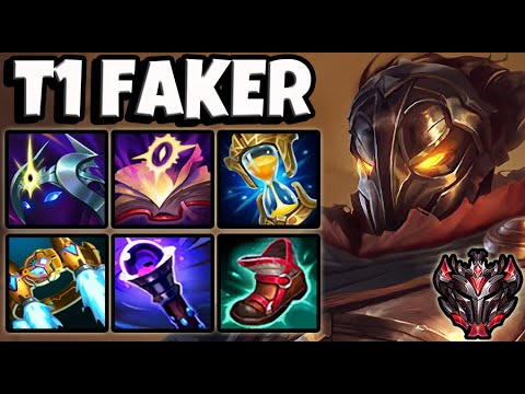 T1 Faker VIKTOR vs AZIR [ MID ] Ranked Korea Patch 11.4 ✅