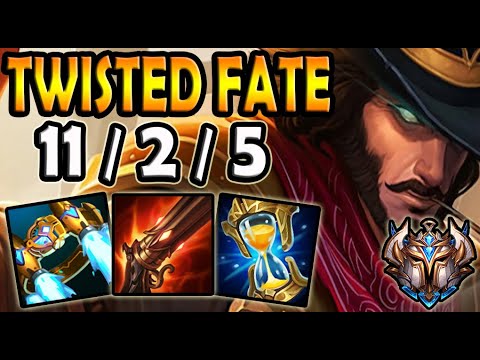 Twisted Fate MID vs Yasuo - Korea Challenger ✔️