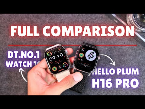 DT Watch 10 vs H16 Pro Smartwatch | Which one is the BEST for you?