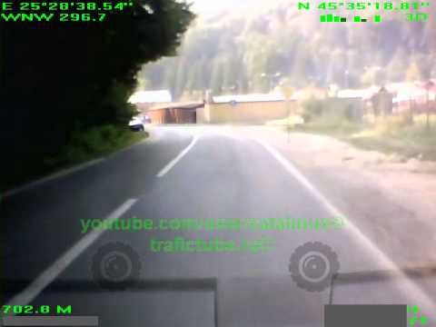 Depasire in curba pe linie continua