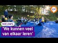 Volleyballen in een tutu?