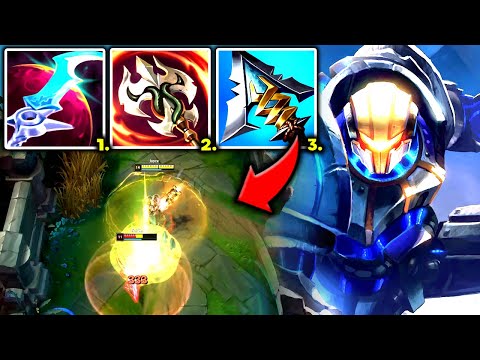 JAYCE TOP IS VERY STRONG WITH THIS AOE BUILD! (THIS IS AWESOME) - S13 Jayce TOP Gameplay Guide