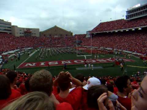 University of Wisconsin marching band halftime show part 4