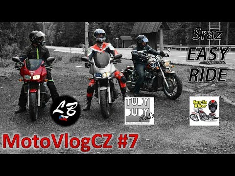 MotoVlogCZ #7 - EASY RIDE Sraz / Červenohorské sedlo / volovací den / krásný asfalt