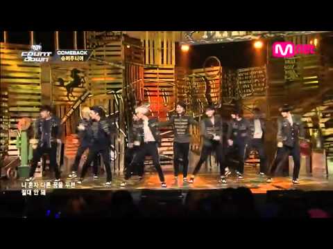 141212 Super junior shirt + MAMACITA + Evanesce + This is Love