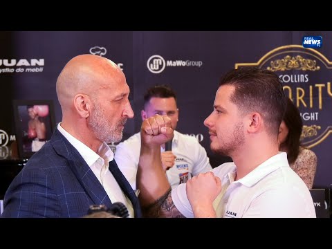 KAZIMIERZ MARCINKIEWICZ VS RAFAŁ COLLINS - FACE TO FACE NA KONFERENCJI PRASOWEJ